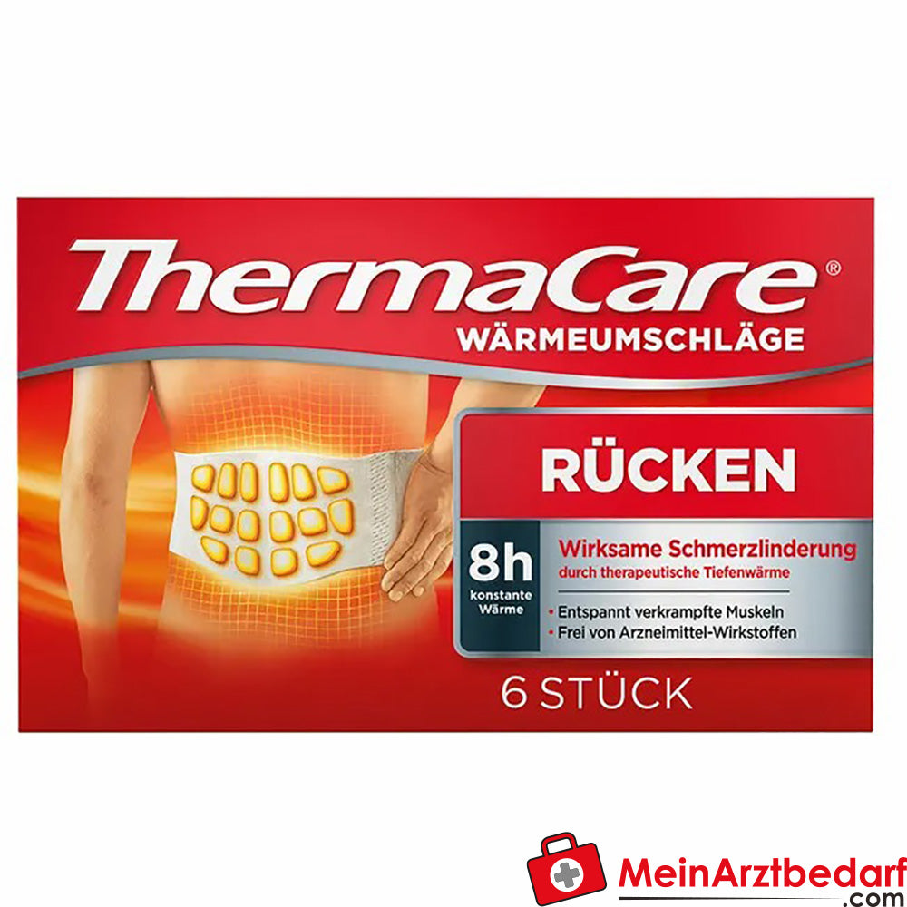 ThermaCare® Wärmeumschläge Rücken, 6 St..