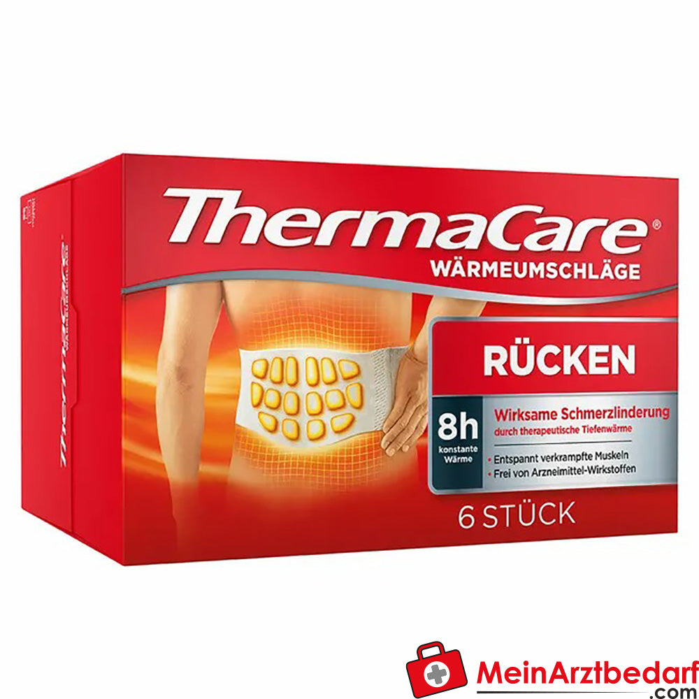 ThermaCare® Wärmeumschläge Rücken, 6 St..