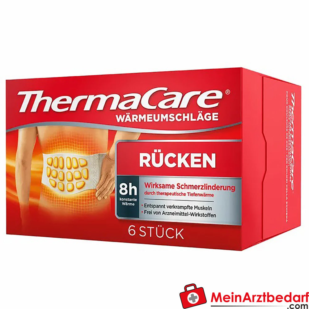 ThermaCare® Wärmeumschläge Rücken, 6 St..