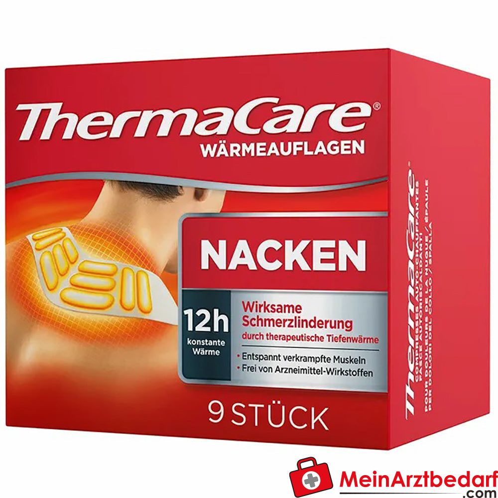 ThermaCare® Wärmeumschläge Nacken, Schulter und Arme, 9 St..