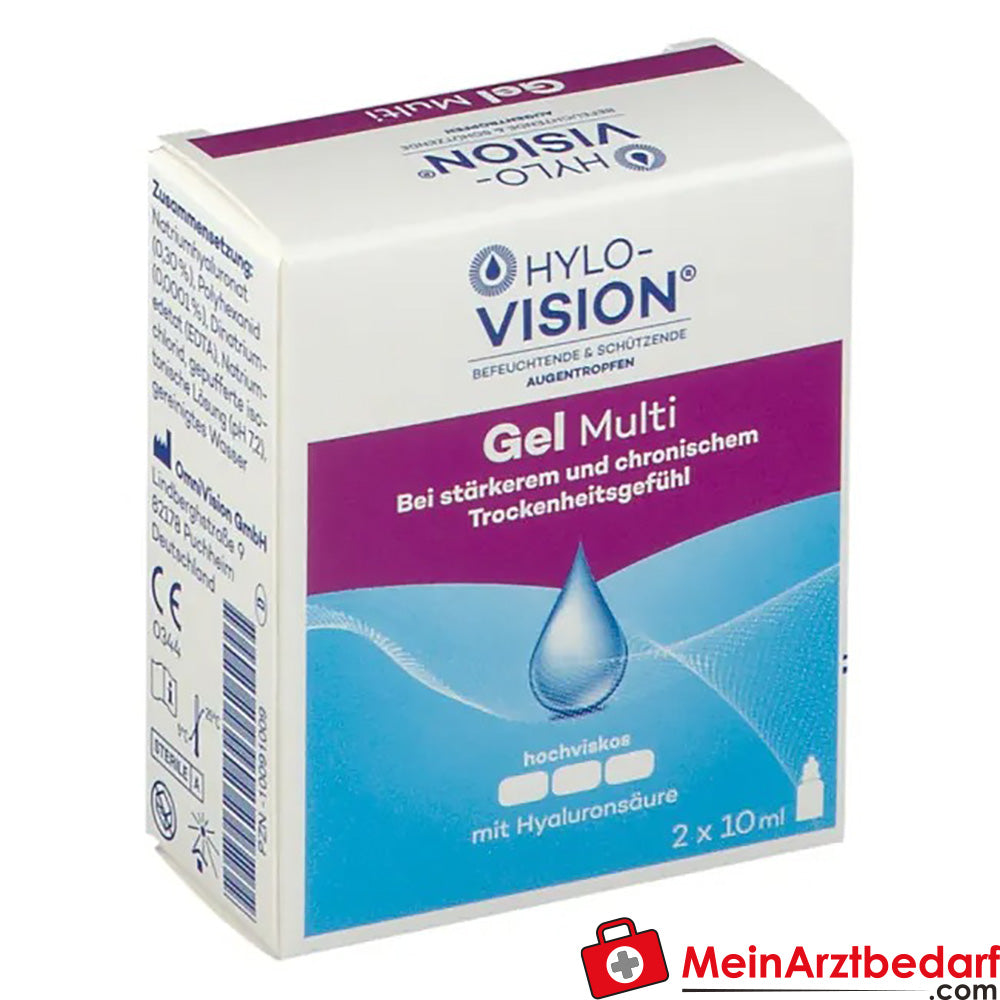 Hylo-Vision® Gel multi, 20ml.
