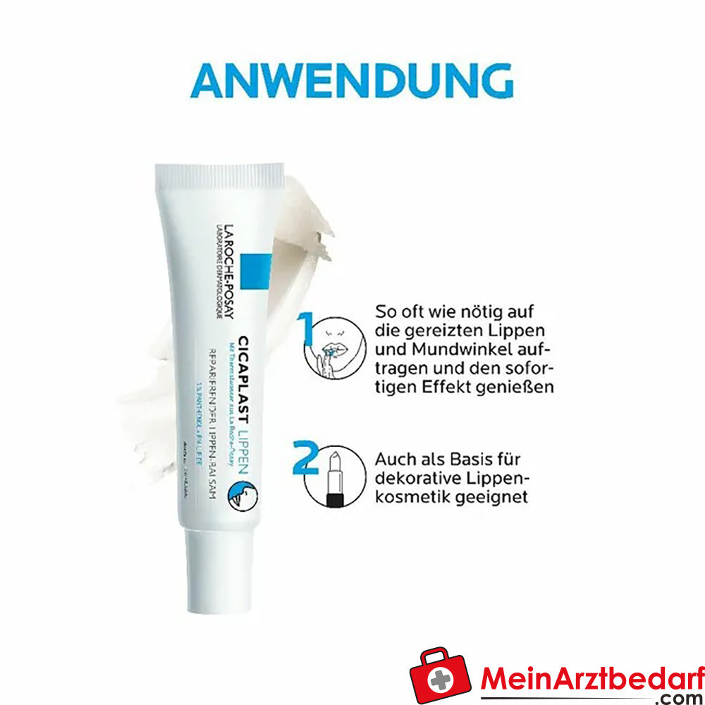 La Roche Posay Cicaplast Lippen B5 Reparierender Lippen-Balsam, 7,5ml.