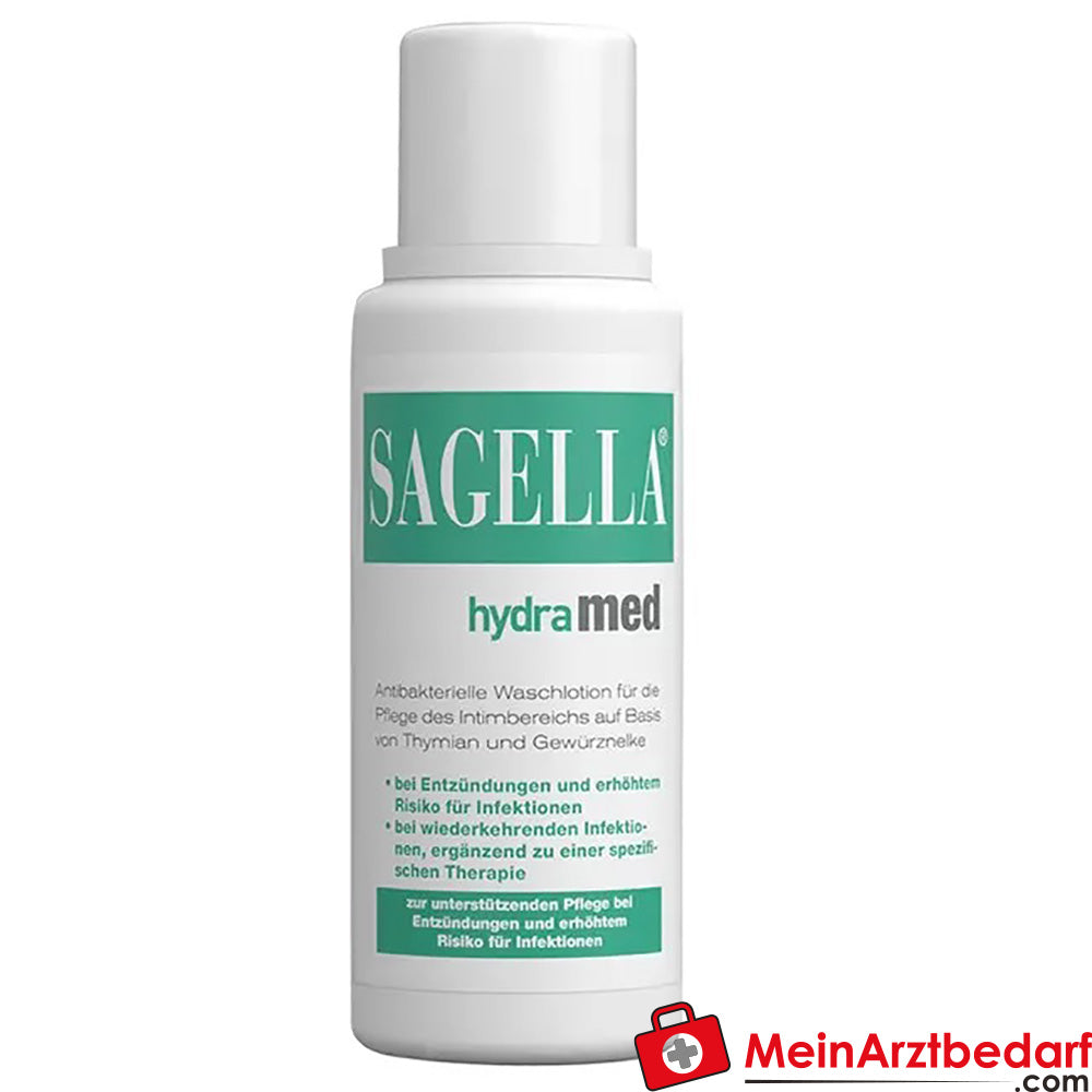 SAGELLA hydramed: Antibakterielle Waschlotion für den Intimbereich, 100ml.