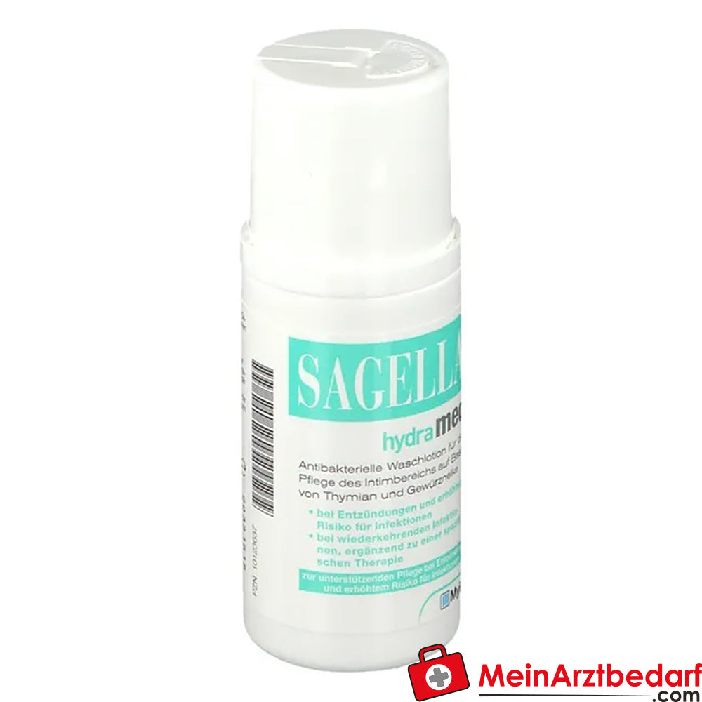 SAGELLA hydramed: Antibakterielle Waschlotion für den Intimbereich, 100ml.