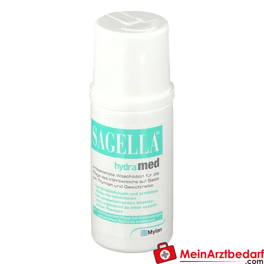 SAGELLA hydramed: Antibakterielle Waschlotion für den Intimbereich, 100ml.