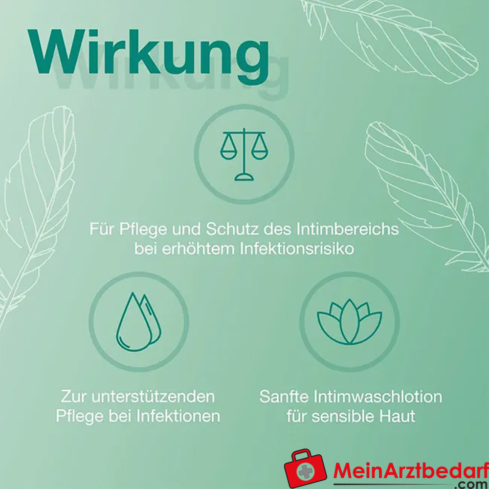 SAGELLA hydramed: Antibakterielle Waschlotion für den Intimbereich, 100ml.