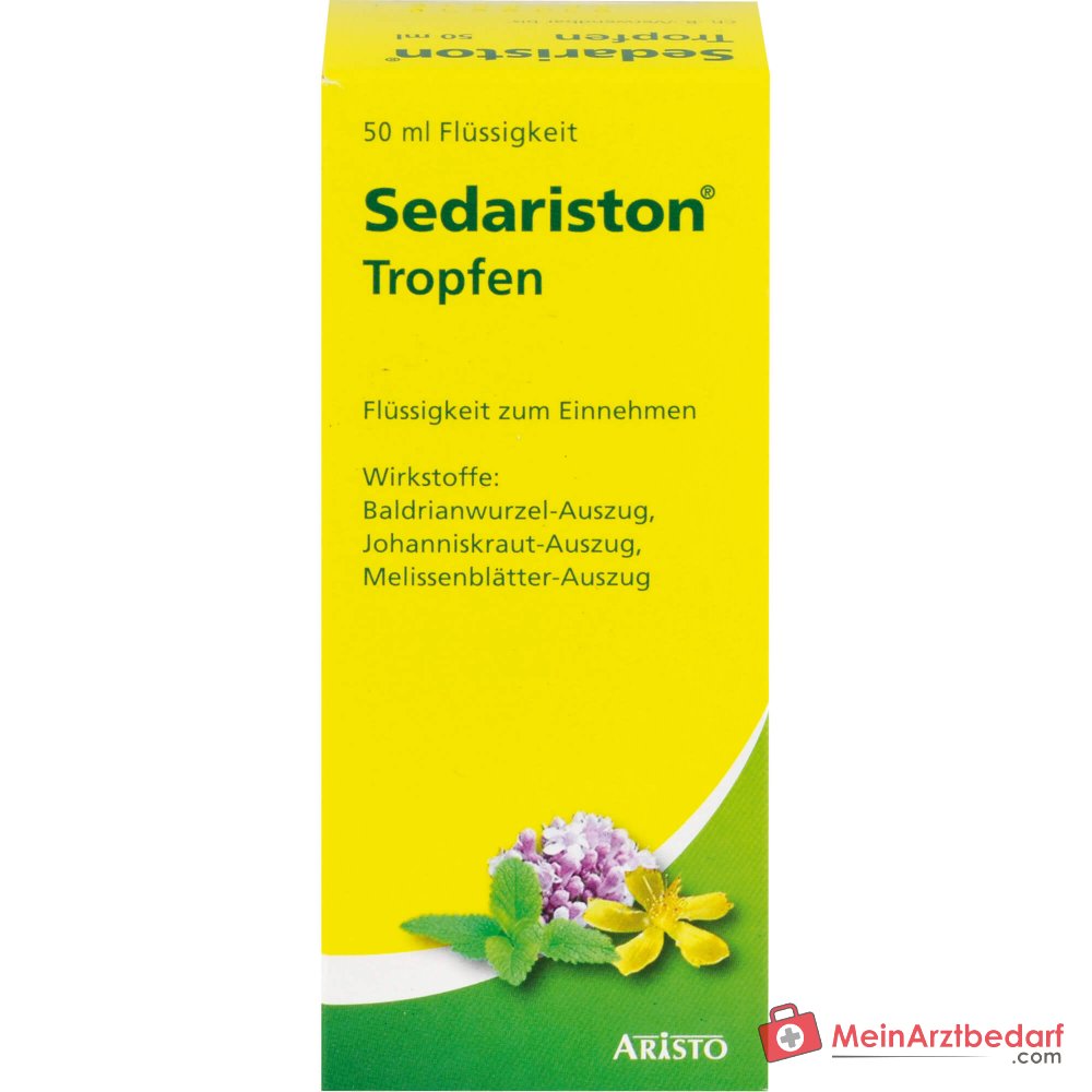 Sedariston Tropfen Baldrian Johanniskraut Melisse Extrakte 20 ml
