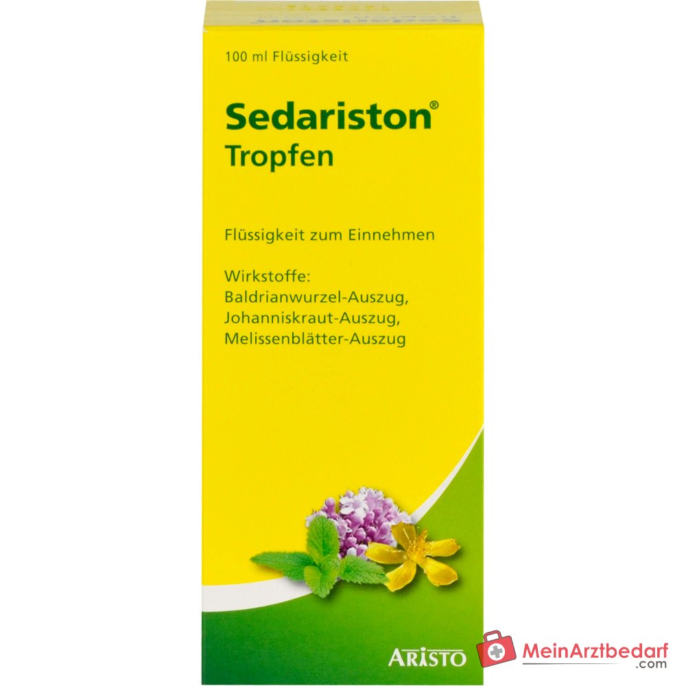 Sedariston Tropfen Auszüge aus Baldrian, Johanniskraut und Melisse