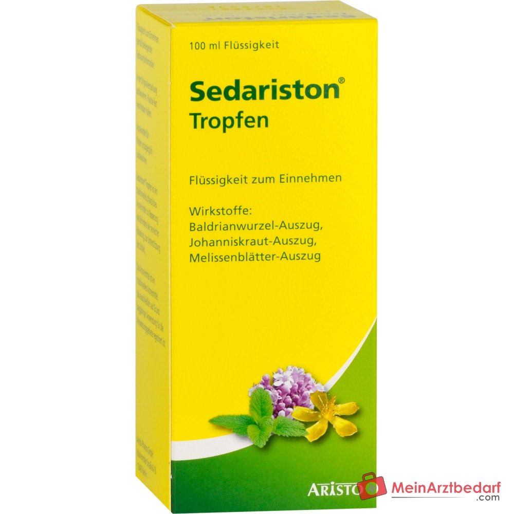 Sedariston Tropfen Auszüge aus Baldrian, Johanniskraut und Melisse