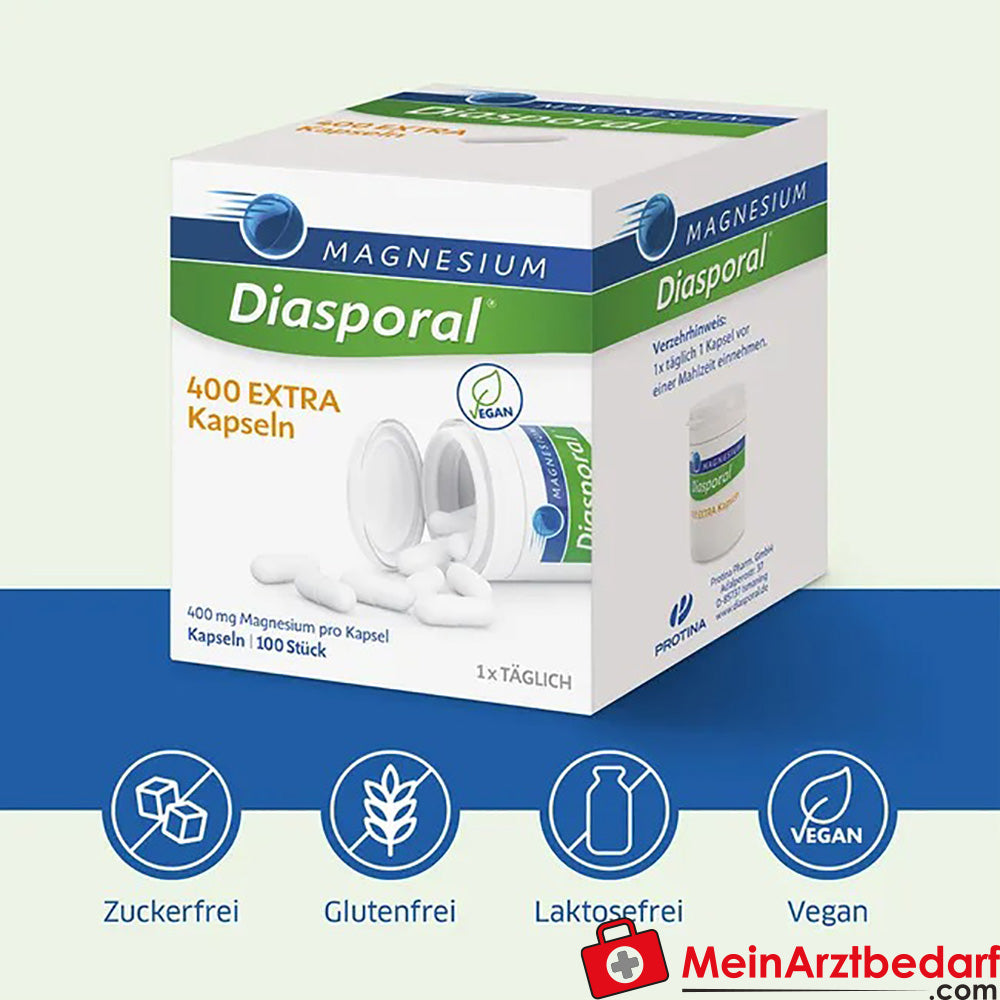 Magnesium-Diasporal® 400 EXTRA Kapseln, 100 St..