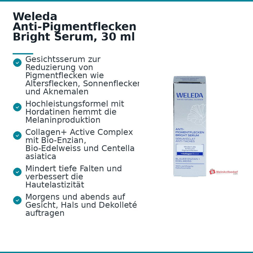 Weleda Anti-Pigmentvlekken Bright Serum, 30 ml
