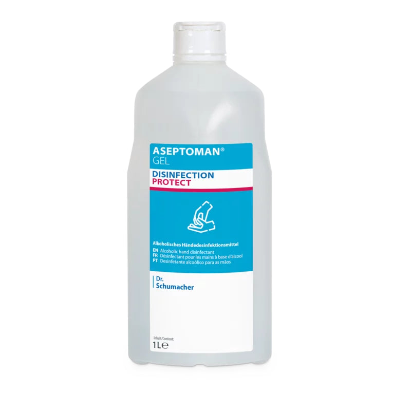 Dr. Schumacher ASEPTOMAN GEL Händedesinfektionsgel viruzid.
