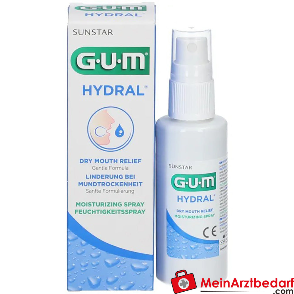 GUM® HYDRAL™ Feuchtigkeitsspray, 50ml.