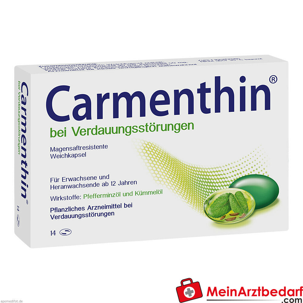 Carmenthin bei Verdauungsstörungen.
