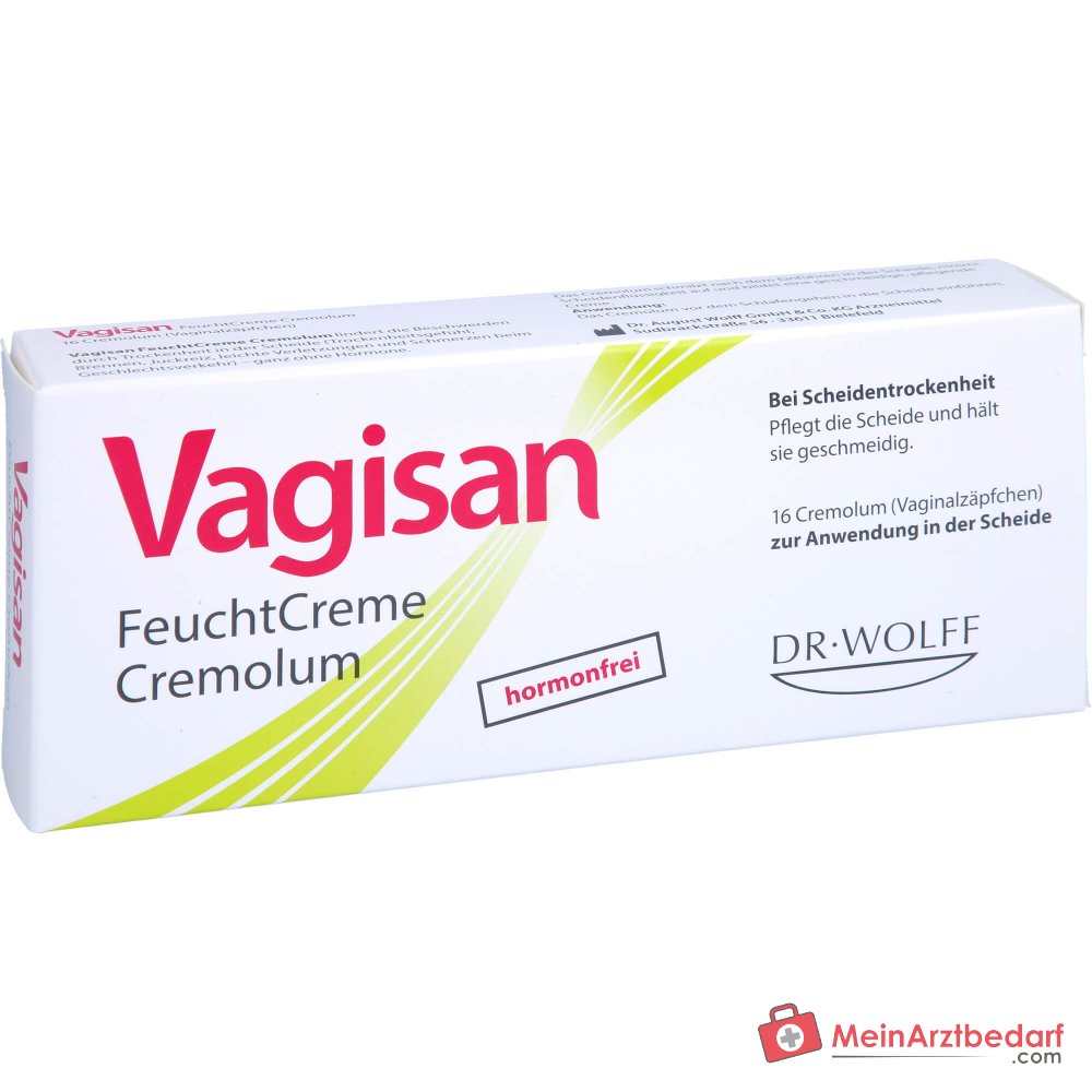Vagisan FeuchtCreme Cremolum Vaginalzäpfchen, 16 St..