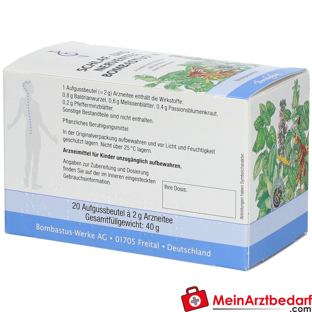 Bombastus Schlaf- und Nerventee N.