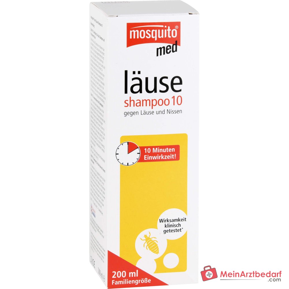 muggen med Luizenshampoo 10 Paraffineshampoo
