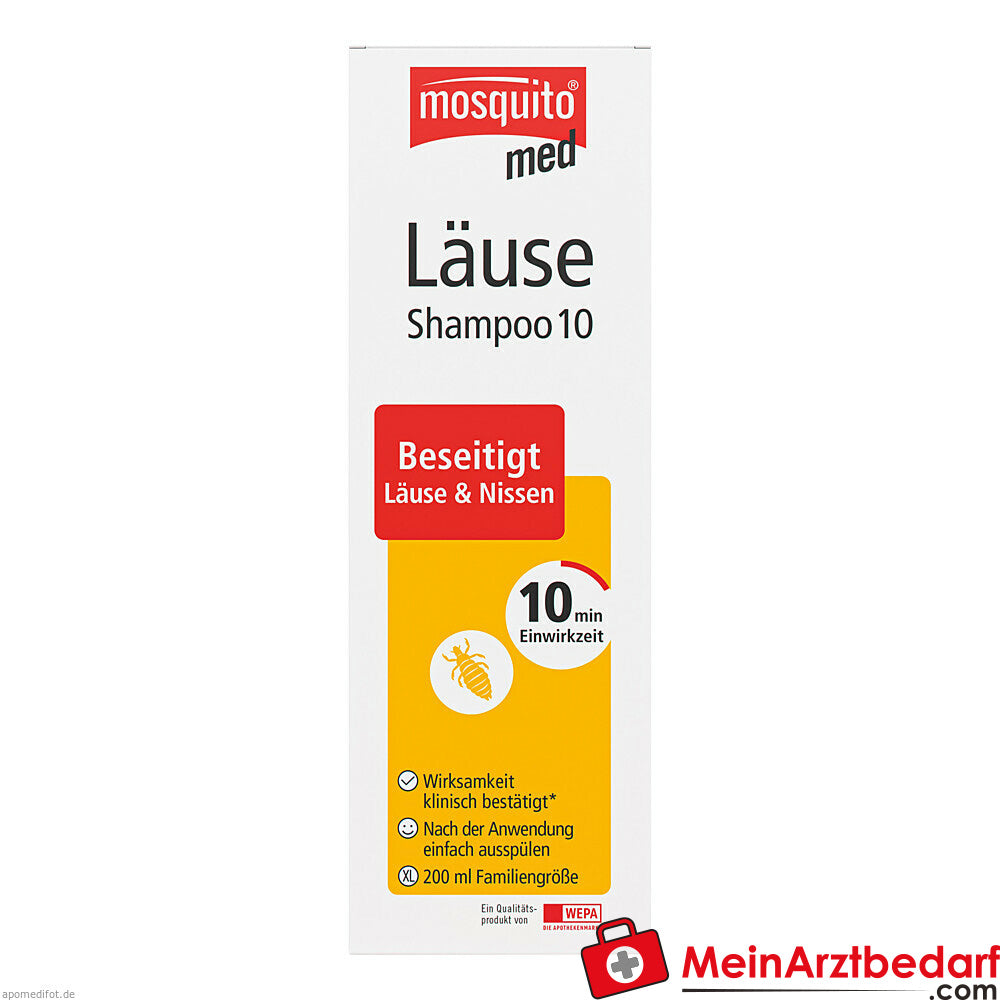 mosquito med Läuse-Shampoo.