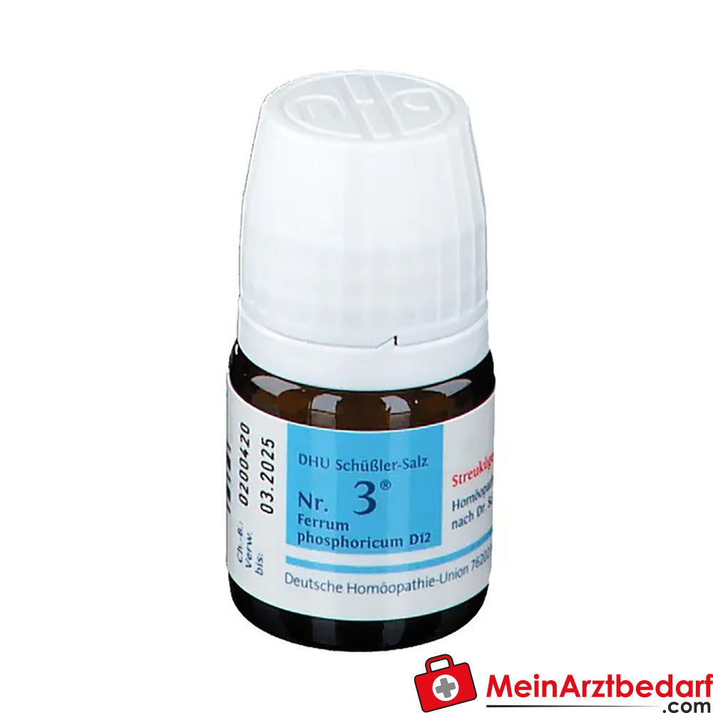 DHU Schüßler Nr. 3 Ferrum phosphoricum D12.