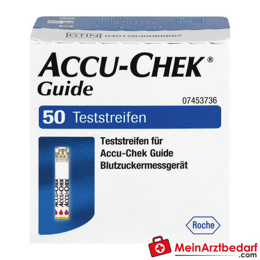 Accu-Chek Guide Glucose, 50 Teststreifen.