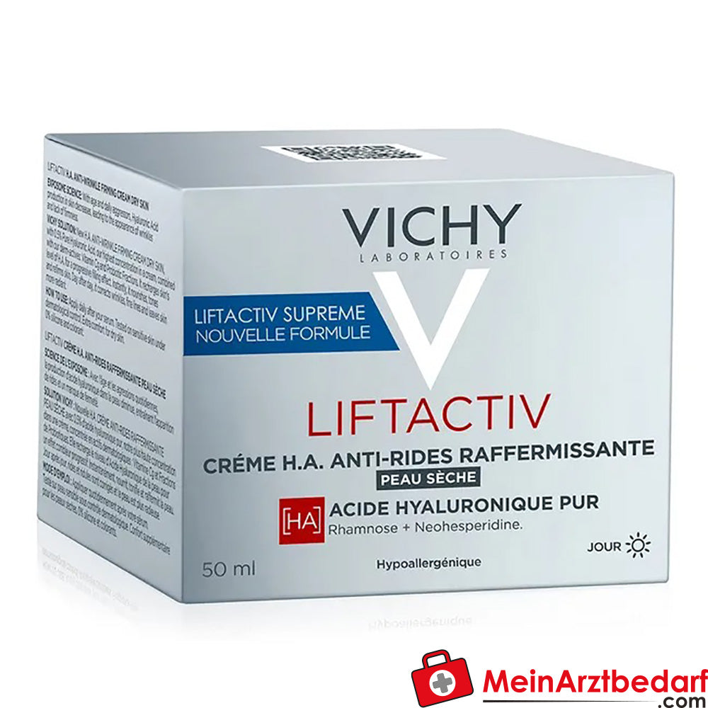 Vichy Liftactiv Hyaluron Anti-Falten & Straffheit Creme: für trockene Haut, 50ml.
