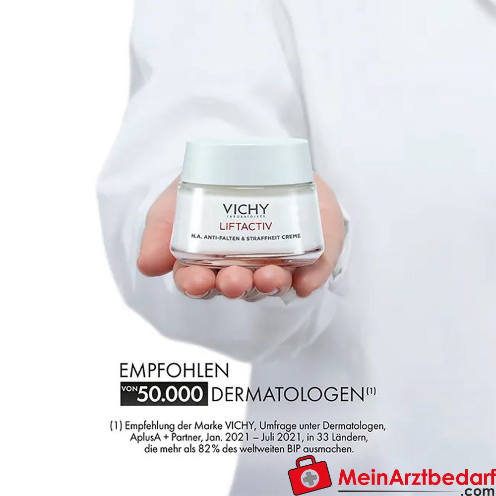 Vichy Liftactiv Hyaluron Anti-Falten & Straffheit Creme: für trockene Haut, 50ml.