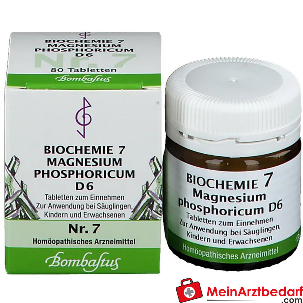Bombastus Biochemie 7 Magnesium phosphoricum D 6 Tabletten.