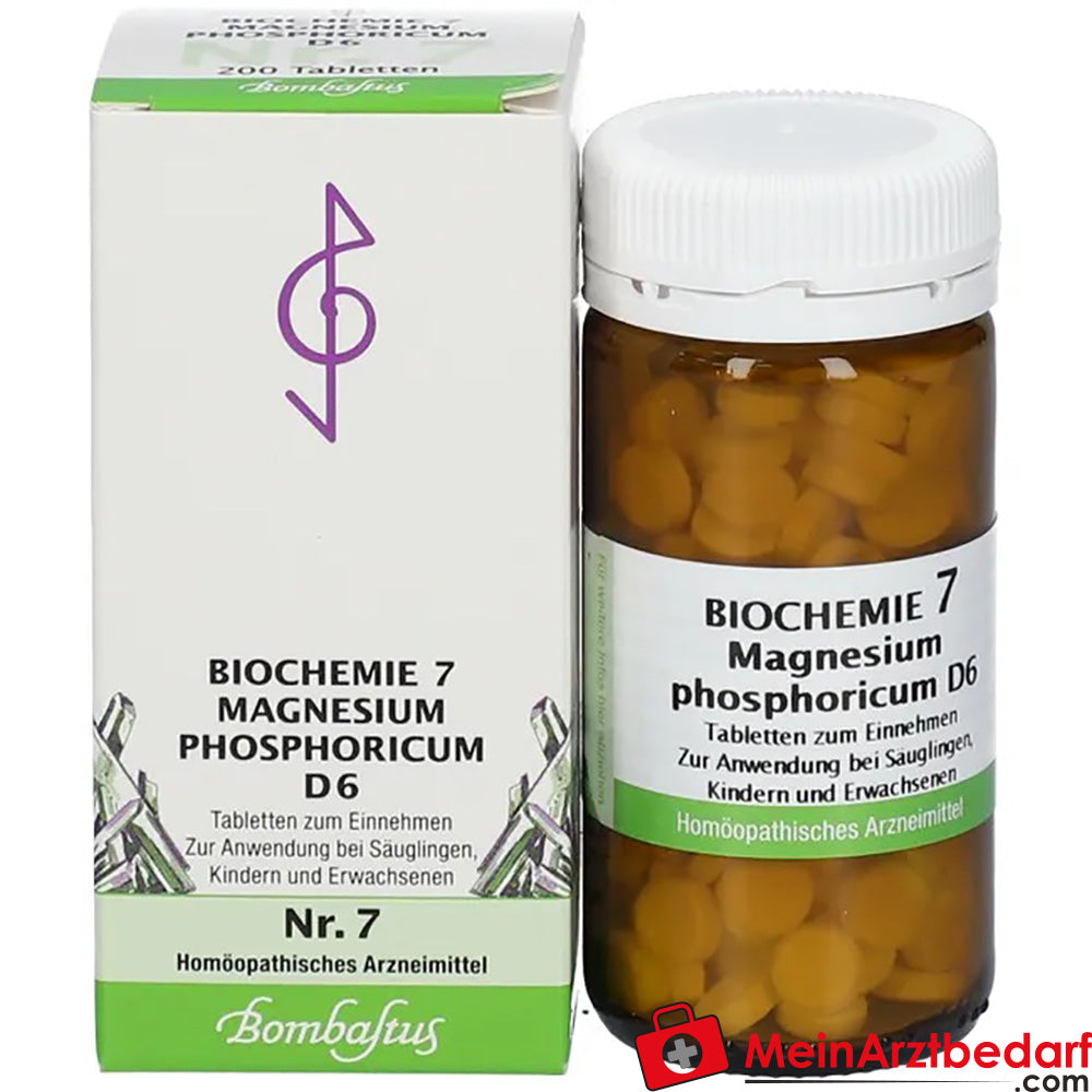 Bombastus Biochemie 7 Magnesium phosphoricum D 6 Tabletten.