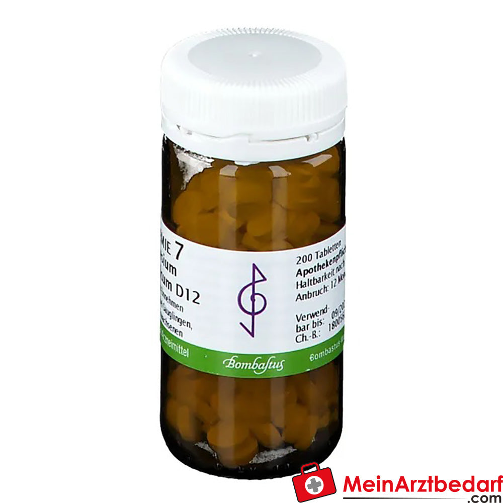 Bombastus Biochemie 7 Magnesium phosphoricum D12 Tabletten.