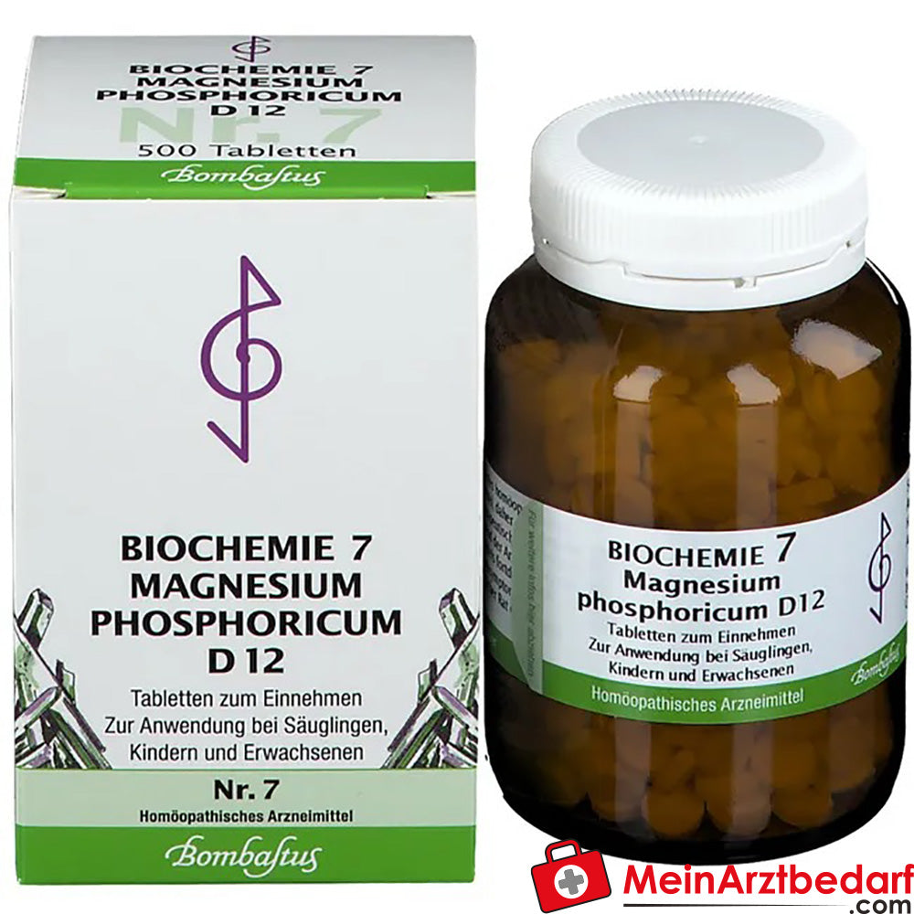 Bombastus Biochemie 7 Magnesium phosphoricum D12 Tabletten.
