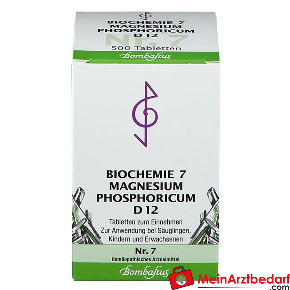 Bombastus Biochemie 7 Magnesium phosphoricum D12 Tabletten.