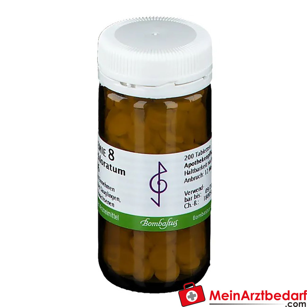 Bombastus Biochemie 8 Natrium chloratum D 6 Tabletten.