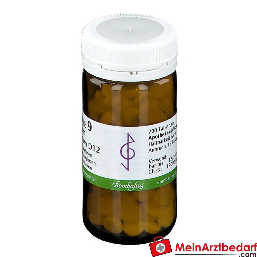 Bombastus Biochemie 9 Natrium phosphoricum D 12 Tabletten.