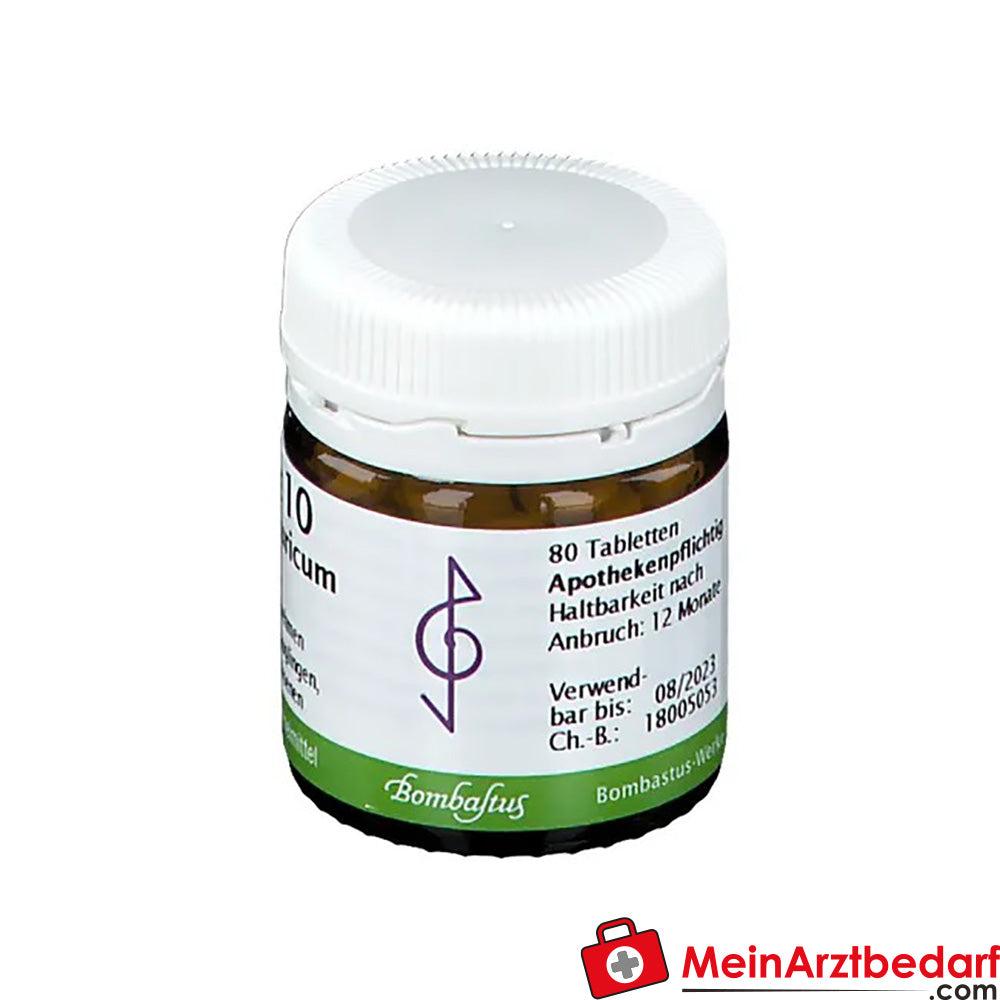 Bombastus Biochemie 10 Natrium sulfuricum D 6 Tabletten.