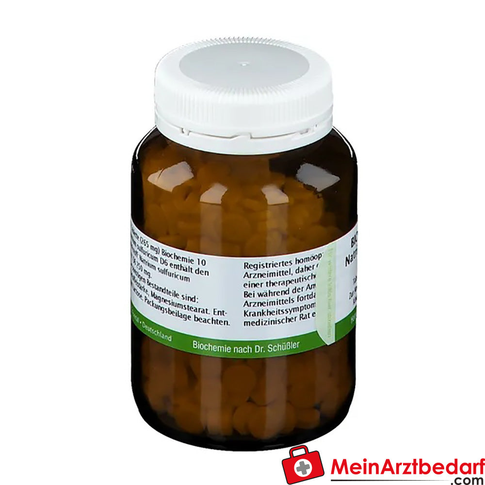 Bombastus Biochemie 10 Natrium sulfuricum D 6 Tabletten.