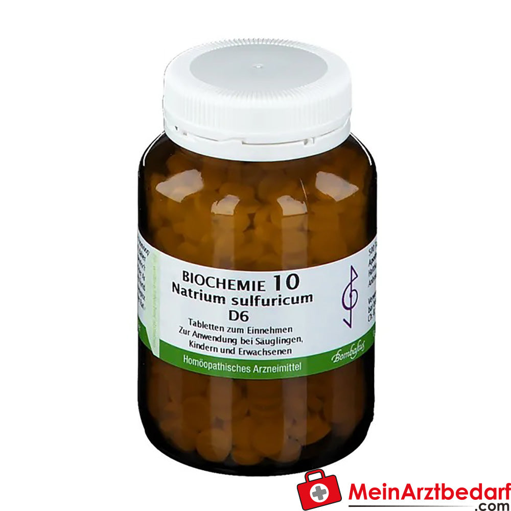 Bombastus Biochemie Natrium sulfuricum D6 250 mg Tabletten 10 Stück