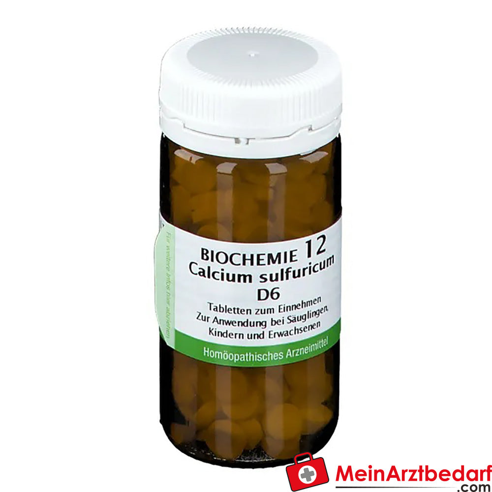 Bombastus Biochemie 12 Calcium sulfuricum D 6 Tabletten.