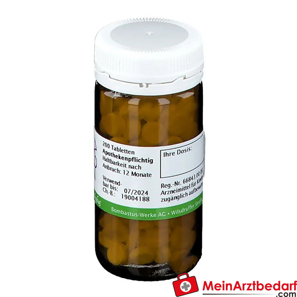 Bombastus Biochemie 12 Calcium sulfuricum D 6 Tabletten.