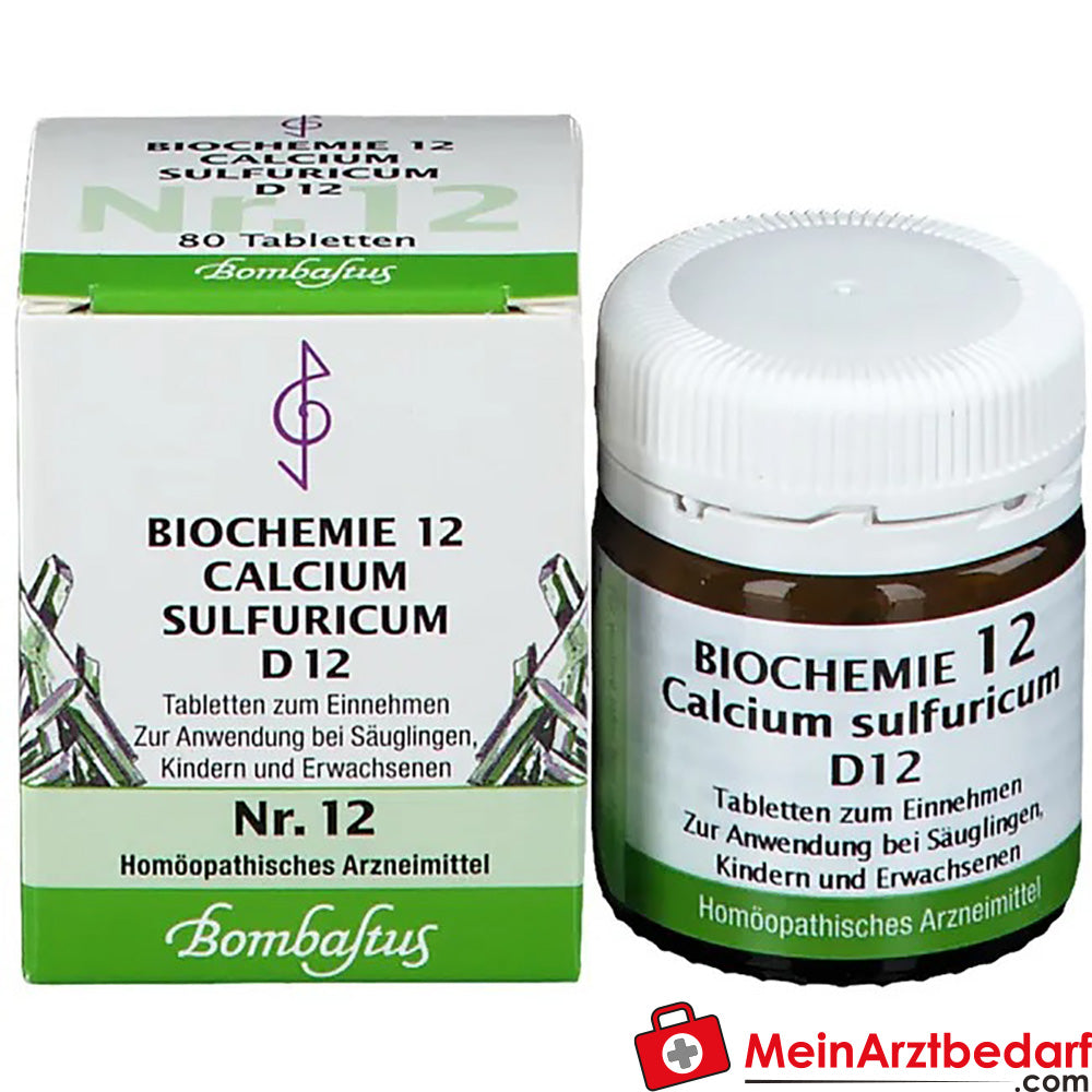 Bombastus Biochemie 12 Calcium Sulfuricum D12.