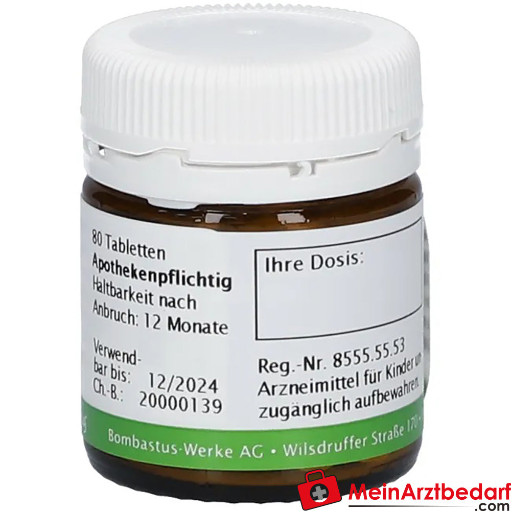 Bombastus Biochemie 11 Silicea D 3 Tabletten.