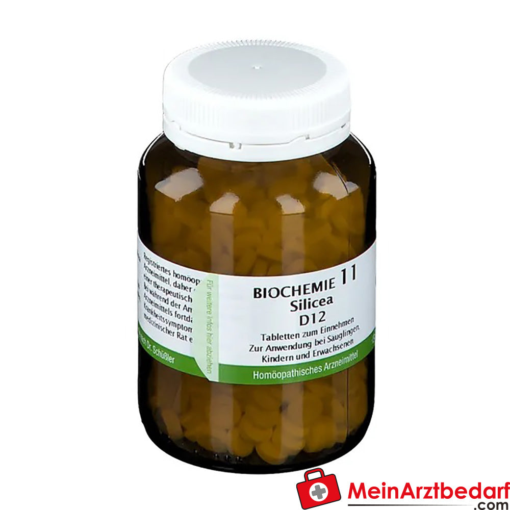 Bombastus Biochimie 11 Silicea D12 Acidum silicicum 250 mg Comprimés
