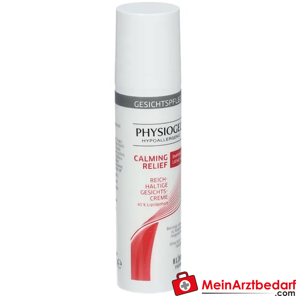 PHYSIOGEL Calming Relief - Reichhaltige Gesichtscreme, 40ml.