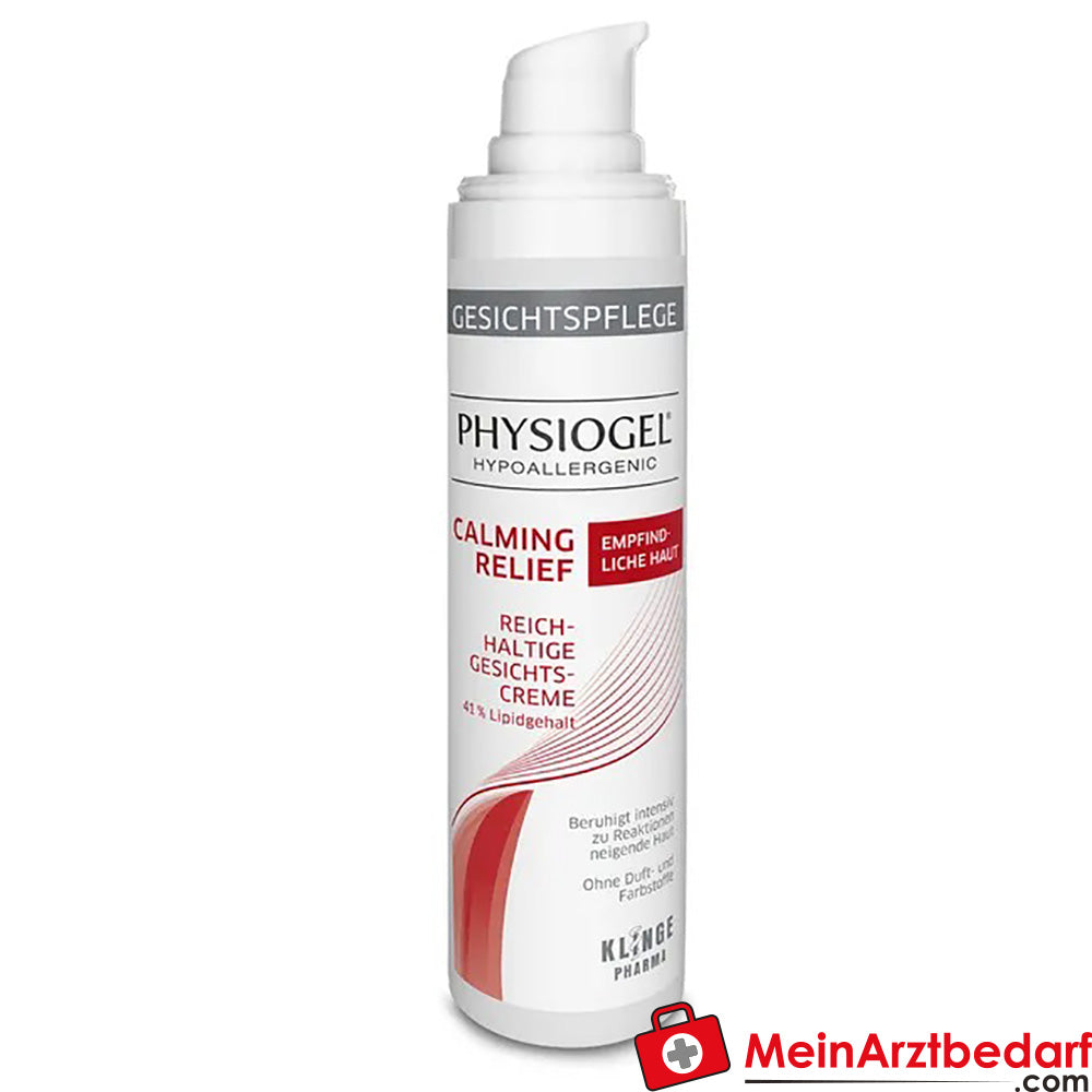 PHYSIOGEL Calming Relief - Reichhaltige Gesichtscreme, 40ml.