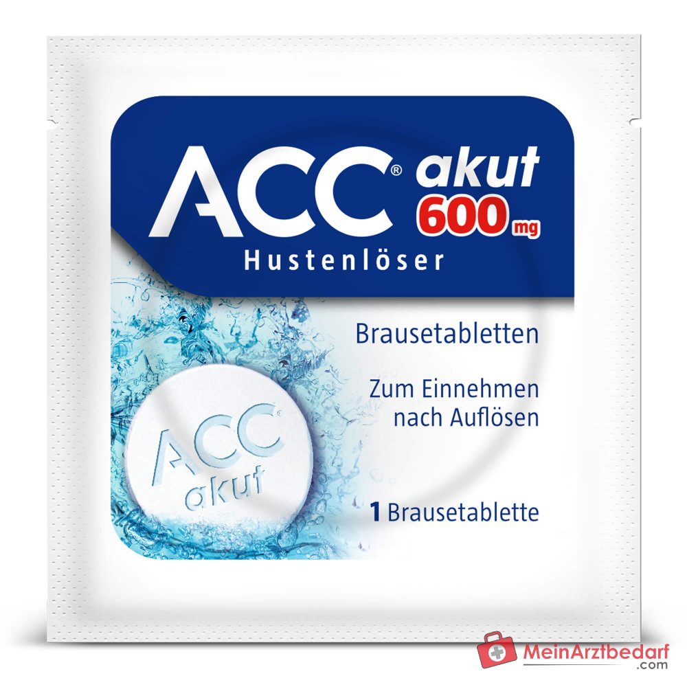 Hexal ACC akut 600 mg Hustenlöser Brausetabletten 10 Stück
