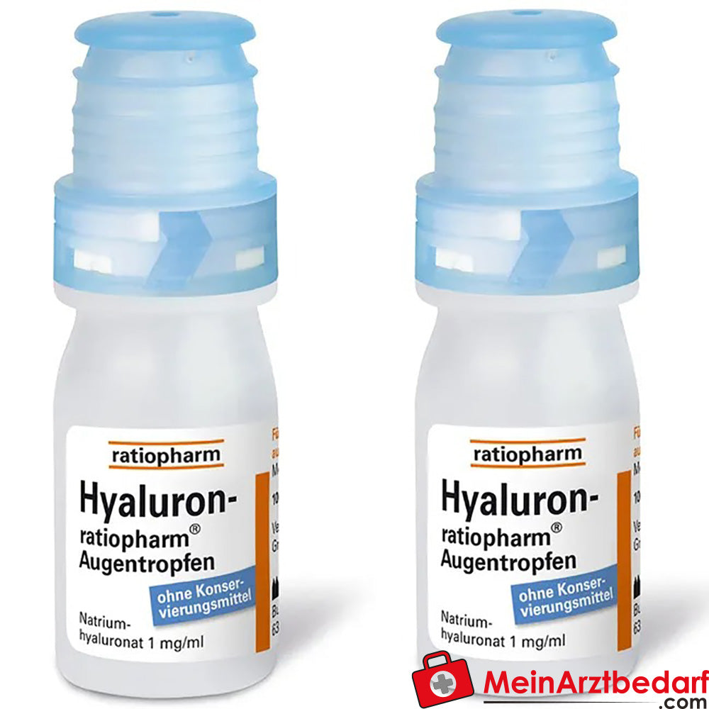Hyaluron-ratiopharm® Augentropfen, 20ml.