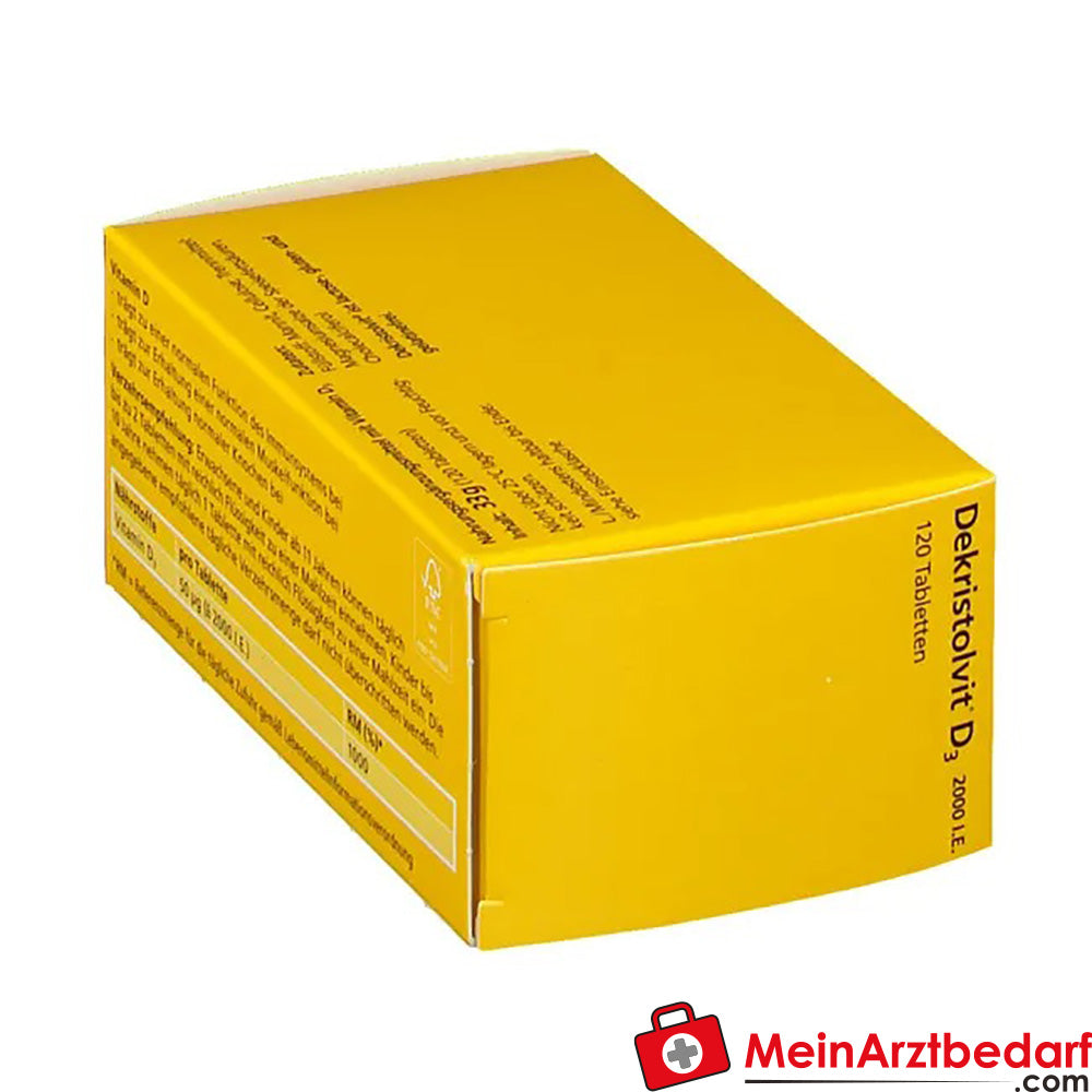 Dekristolvit D3 2000 I.E., 120 St..