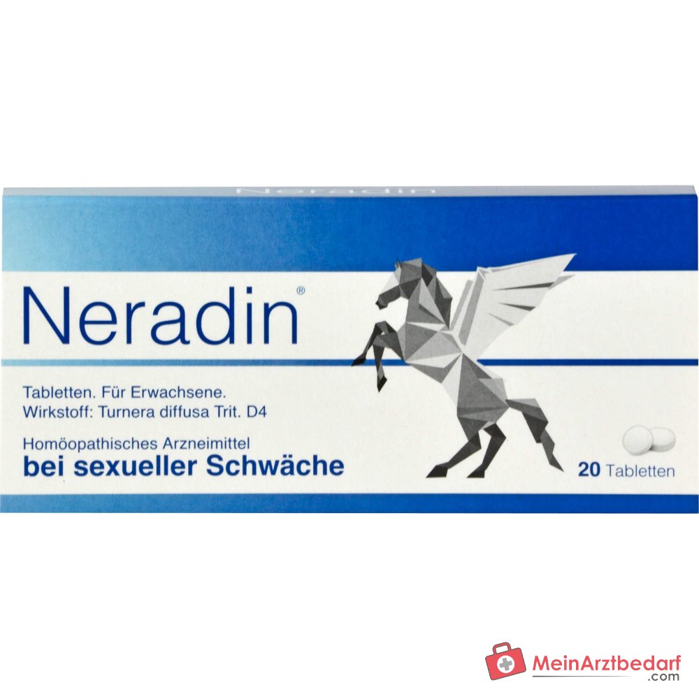 PharmaSGP Neradin Turnera diffusa D4 Comprimés, 20 pièces.