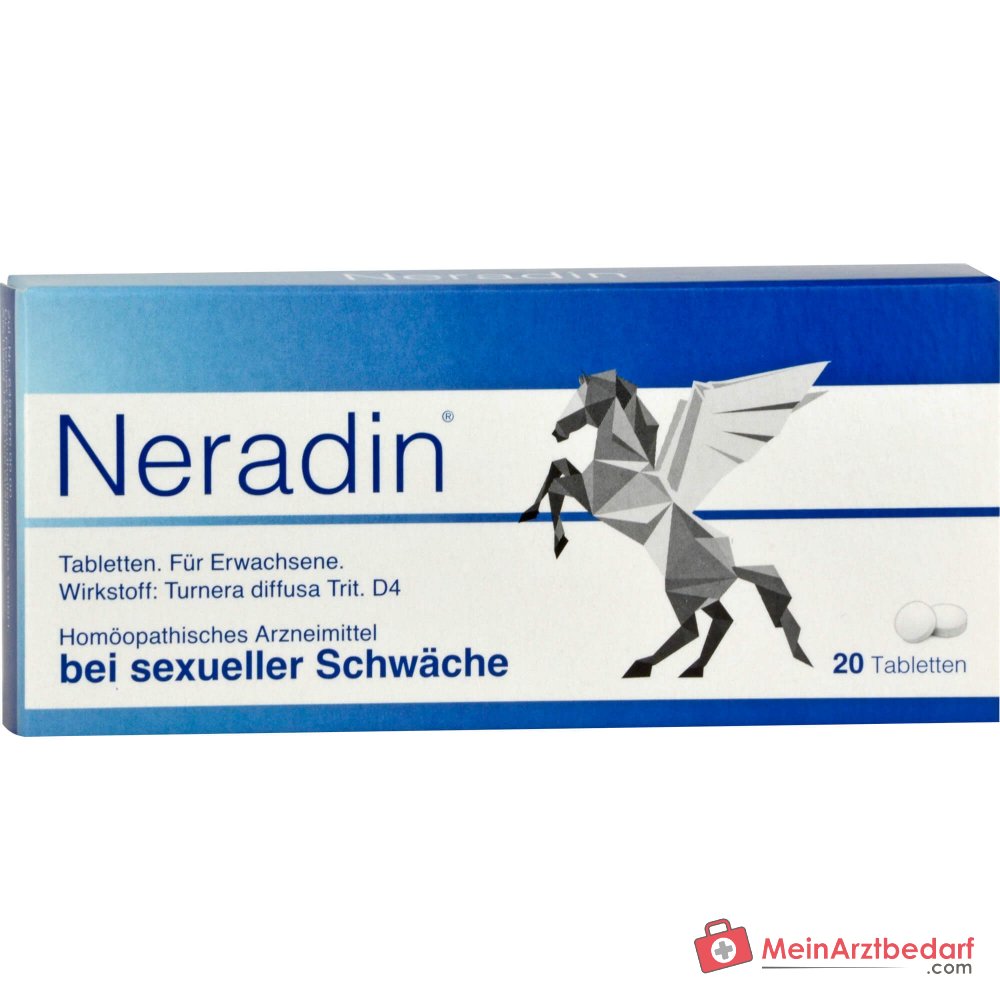 PharmaSGP Neradin Turnera diffusa D4 Comprimés, 20 pièces.