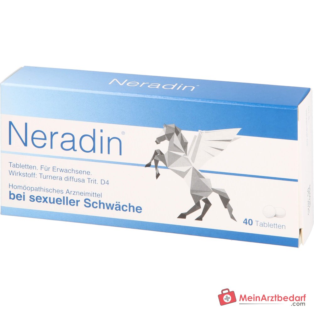 PharmaSGP Neradin Turnera diffusa D4 Comprimés, 20 pièces.