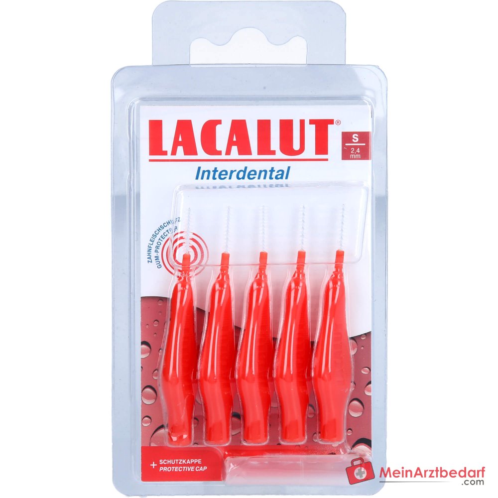 Lacalut Interdental S Interdentalbürste 2,4 mm, 5 St..